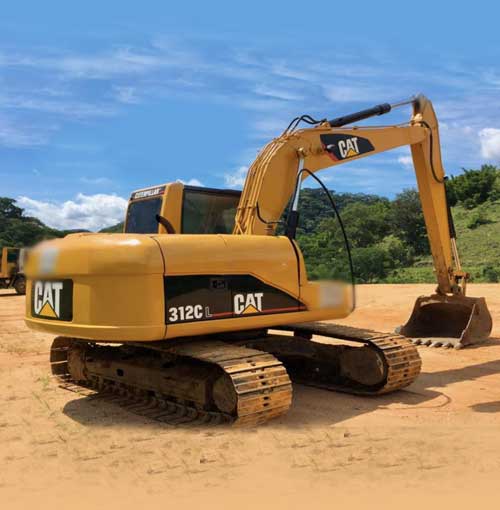 Excavadora CAT